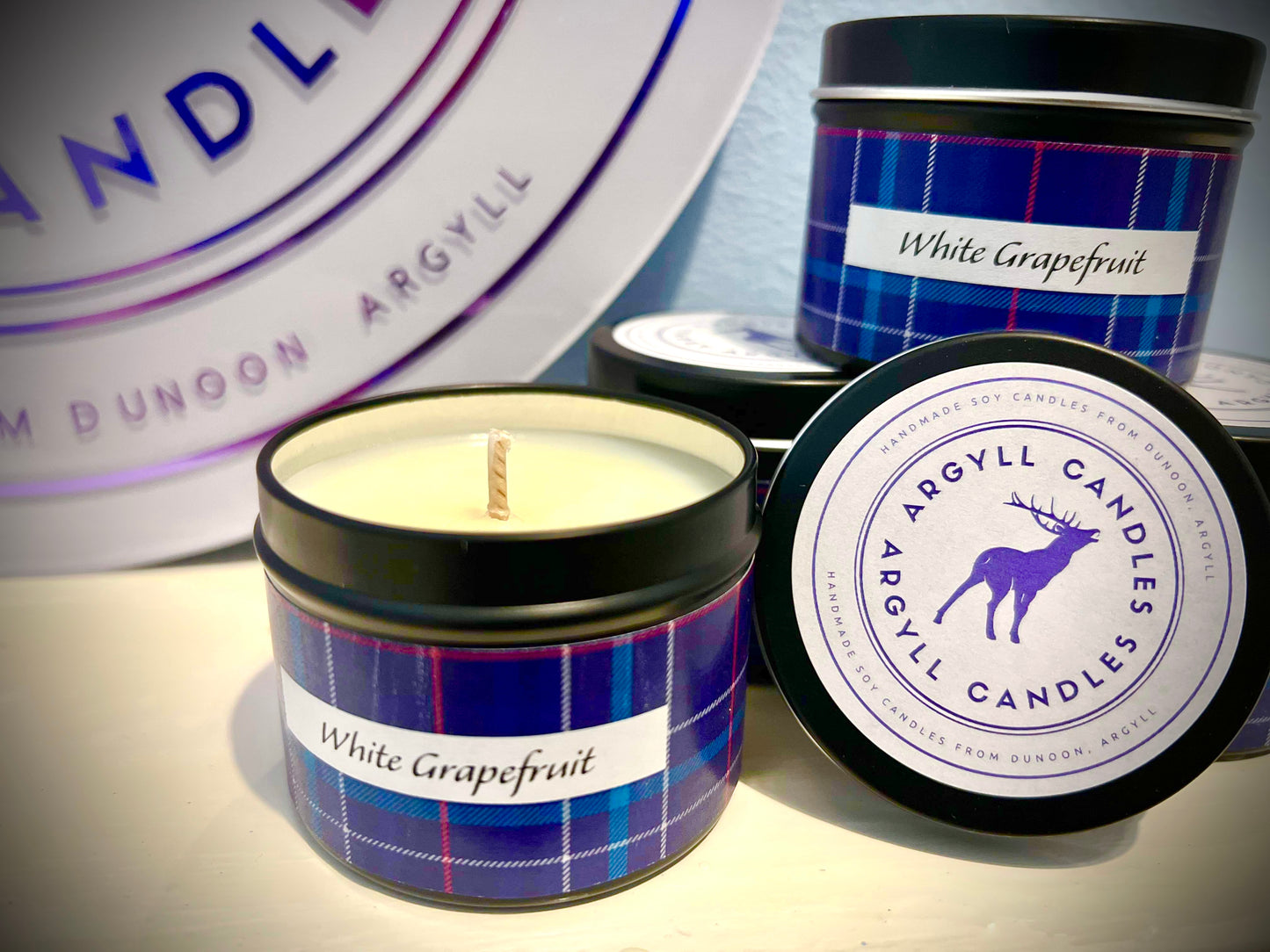 White Grapefruit Soy Candle